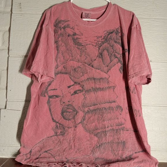 Megan Thee Stallion Hip Hop Rap Graphic Double Sided Comfort Colors T-shirt Size - Picture 1 of 7
